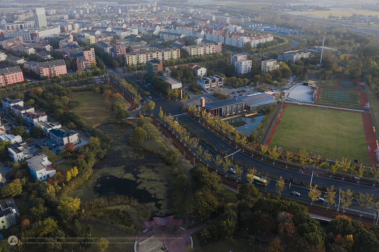 「建筑摄影」万科安亭新镇鸟览图