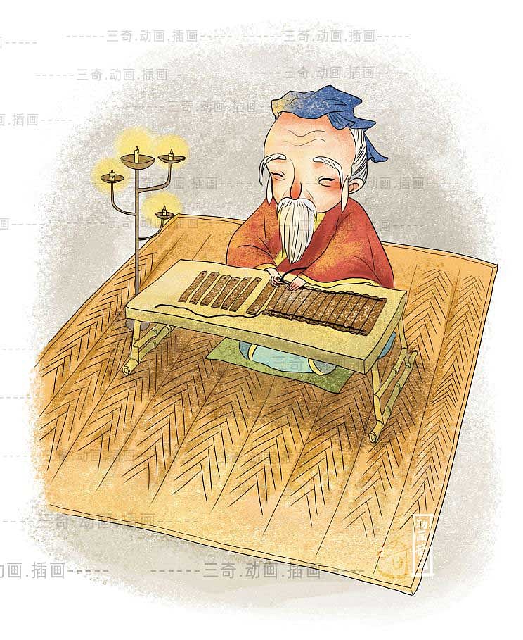 儿童插画--弟子规。已商用。