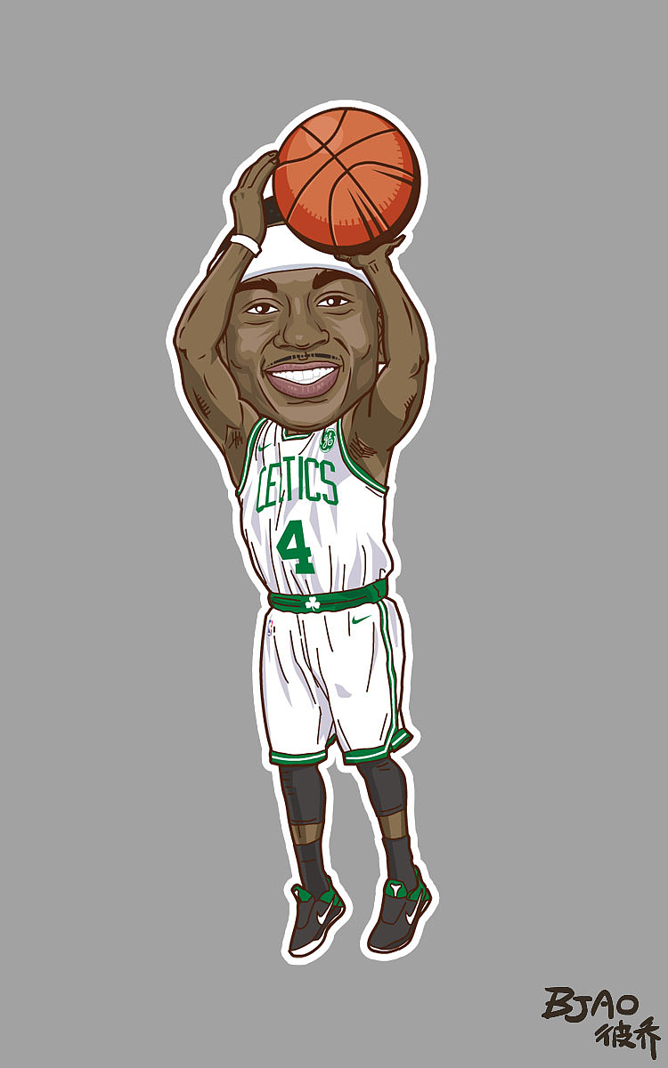 nba playzone 球星卡通造型Ⅱ|动漫|单幅漫画|bjao_原创作品-站酷