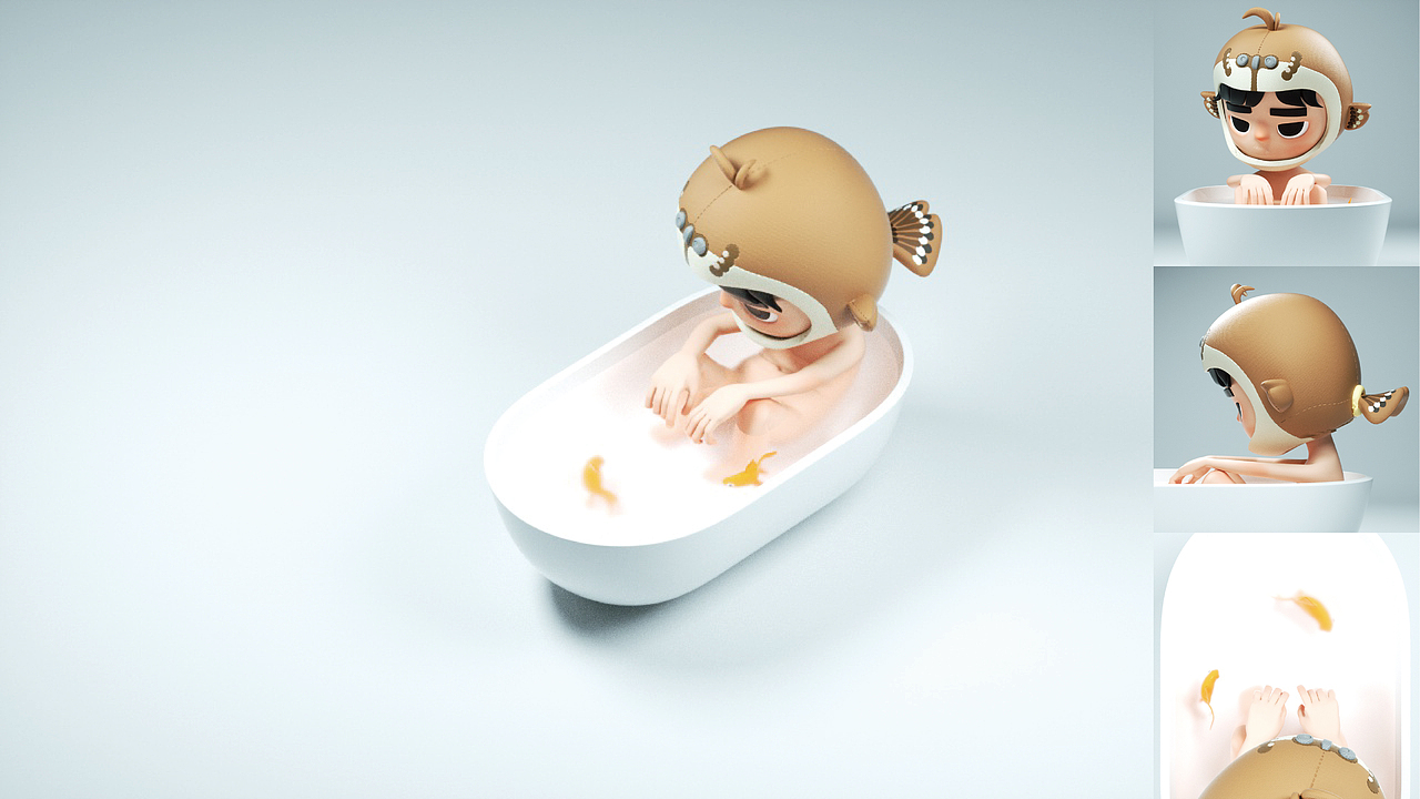 《小雀丧》奶茶品牌包装/IP形象制作