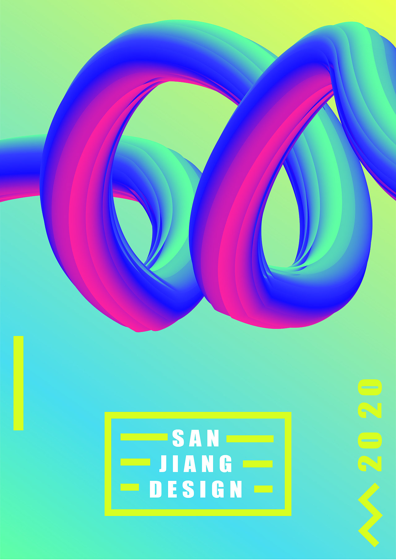 空间海报，渐变海报（图ZMTQxNjQ4OTQ0） - 海报 - 站酷设计师小艺君原创素材 - 站酷ZCOOL