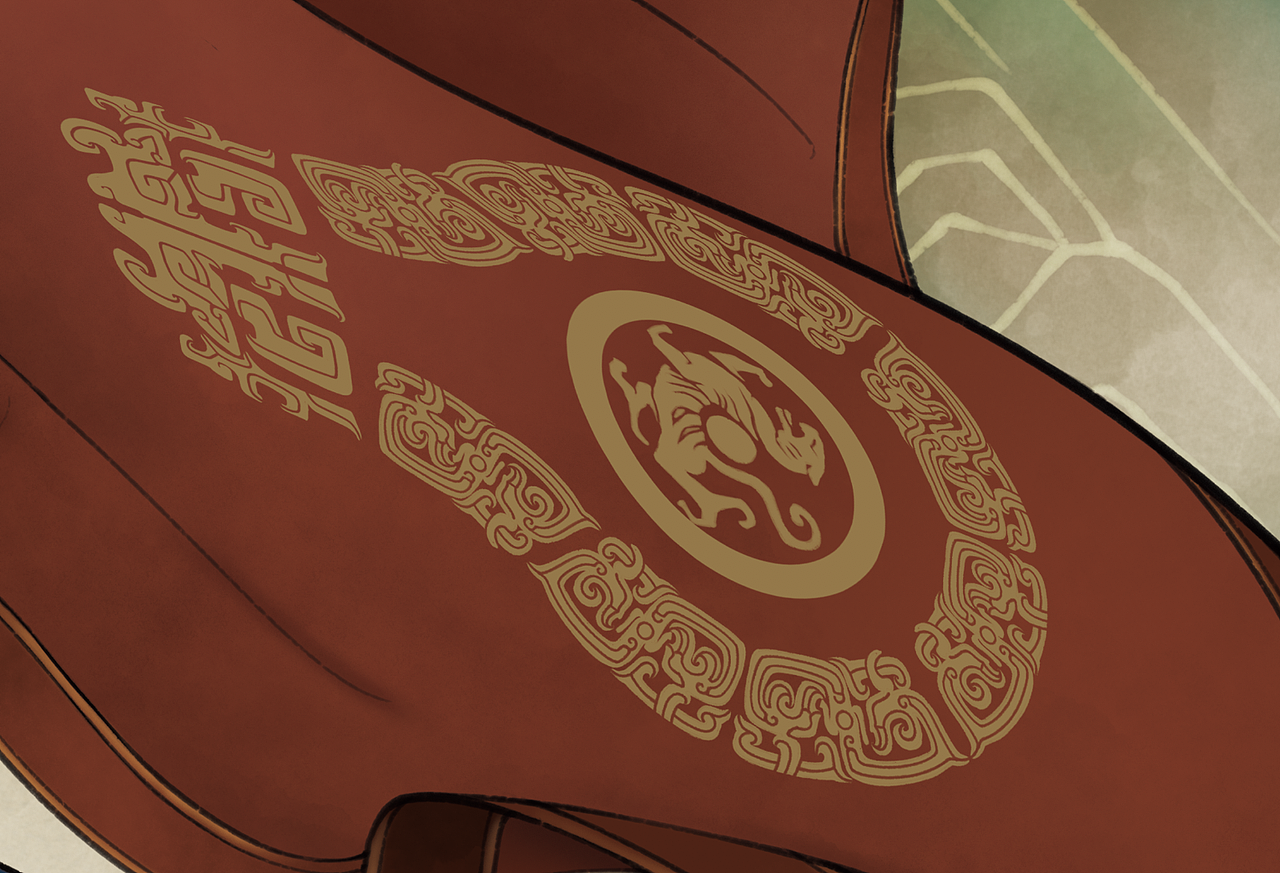 这是青铜文组成的电灯泡，象征着创意。这里，夹带了私货哈