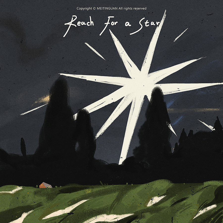 | dream |（图ZMTg2NjgwNDMy） - 商业插画 - 站酷设计师MEITINGUAN原创素材 - 站酷ZCOOL