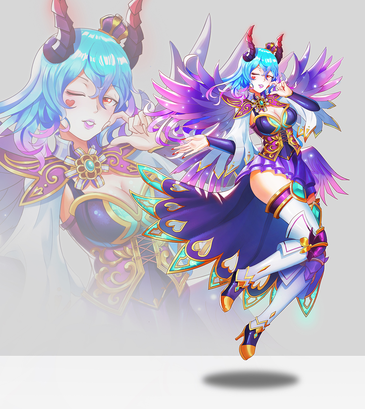 感受二次元的洗礼（图ZMTMxNDY5MzMy） - 游戏原画 - 站酷设计师S_ZY原创素材 - 站酷ZCOOL