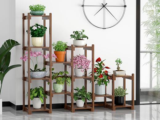 花架建模渲染