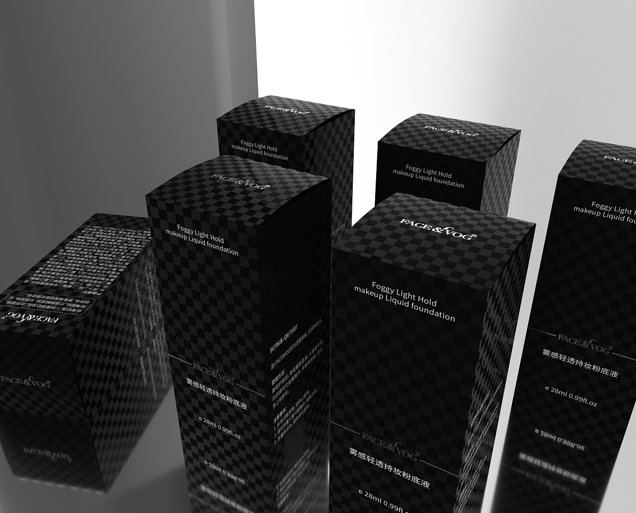 雾感轻透持妆粉底液|平面|包装|潘立群 - 原创作品 - 站酷 (zcool)