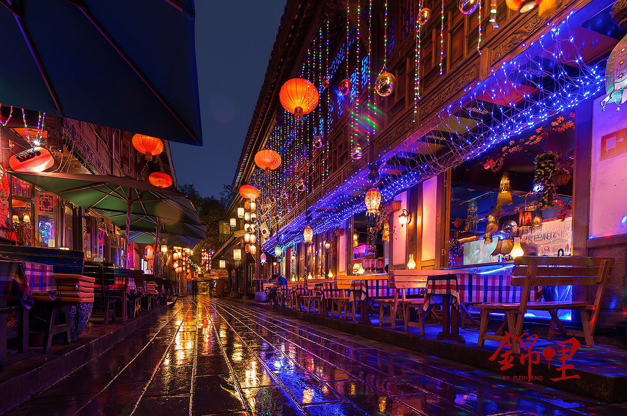 晓看红湿处,花重锦官城