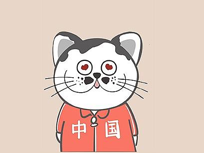 奥运加油，中国出征|学霸猫Moni壁纸