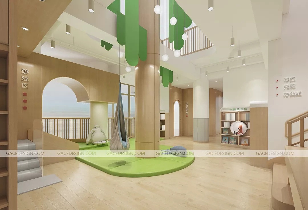 【托育中心设计2019年案例精选】gacedesign集合设计