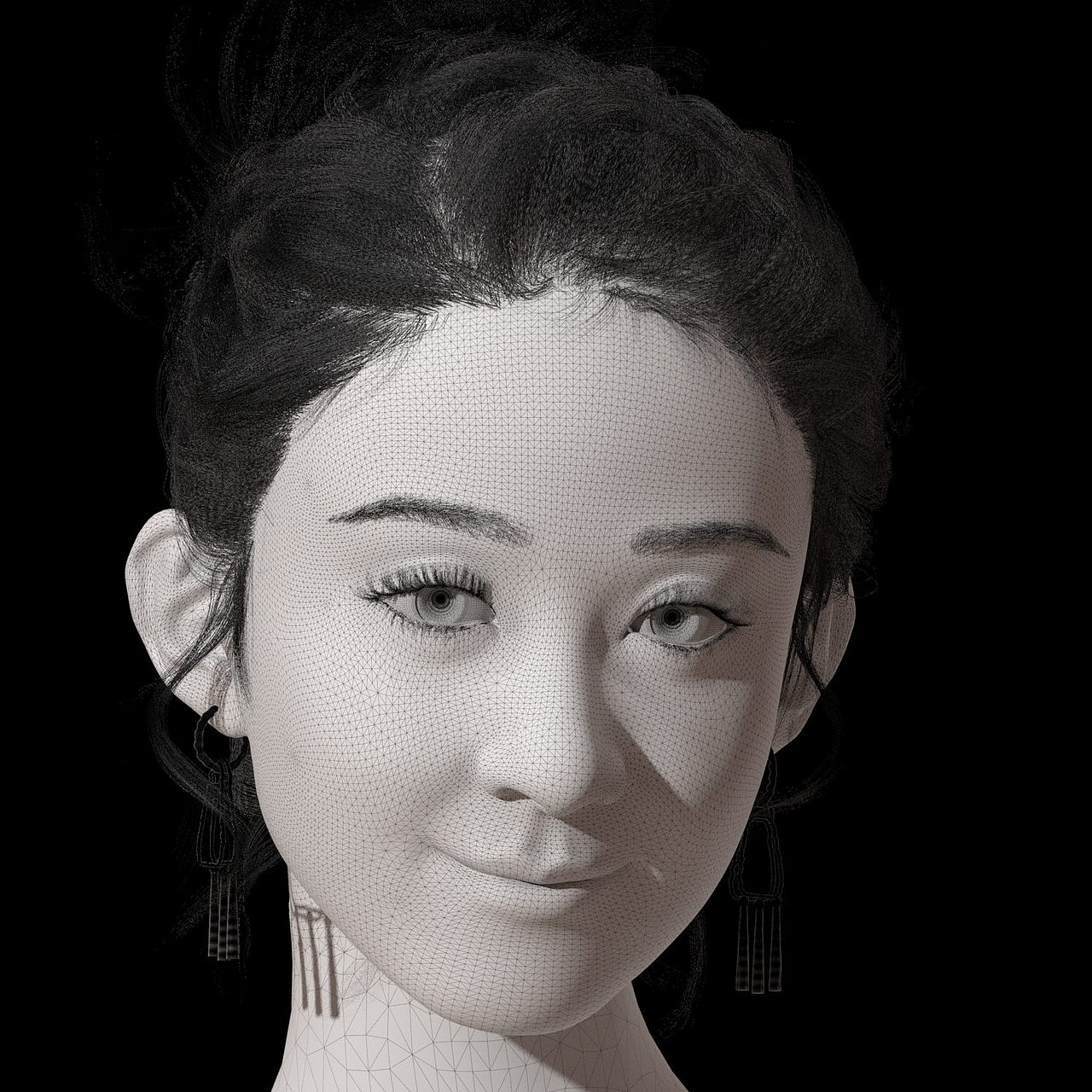 极限精度挑战-仿真赵丽颖（图ZMTYzNjY4NzQ4） - 人物/生物 - 站酷设计师朱峰社区原创素材 - 站酷ZCOOL