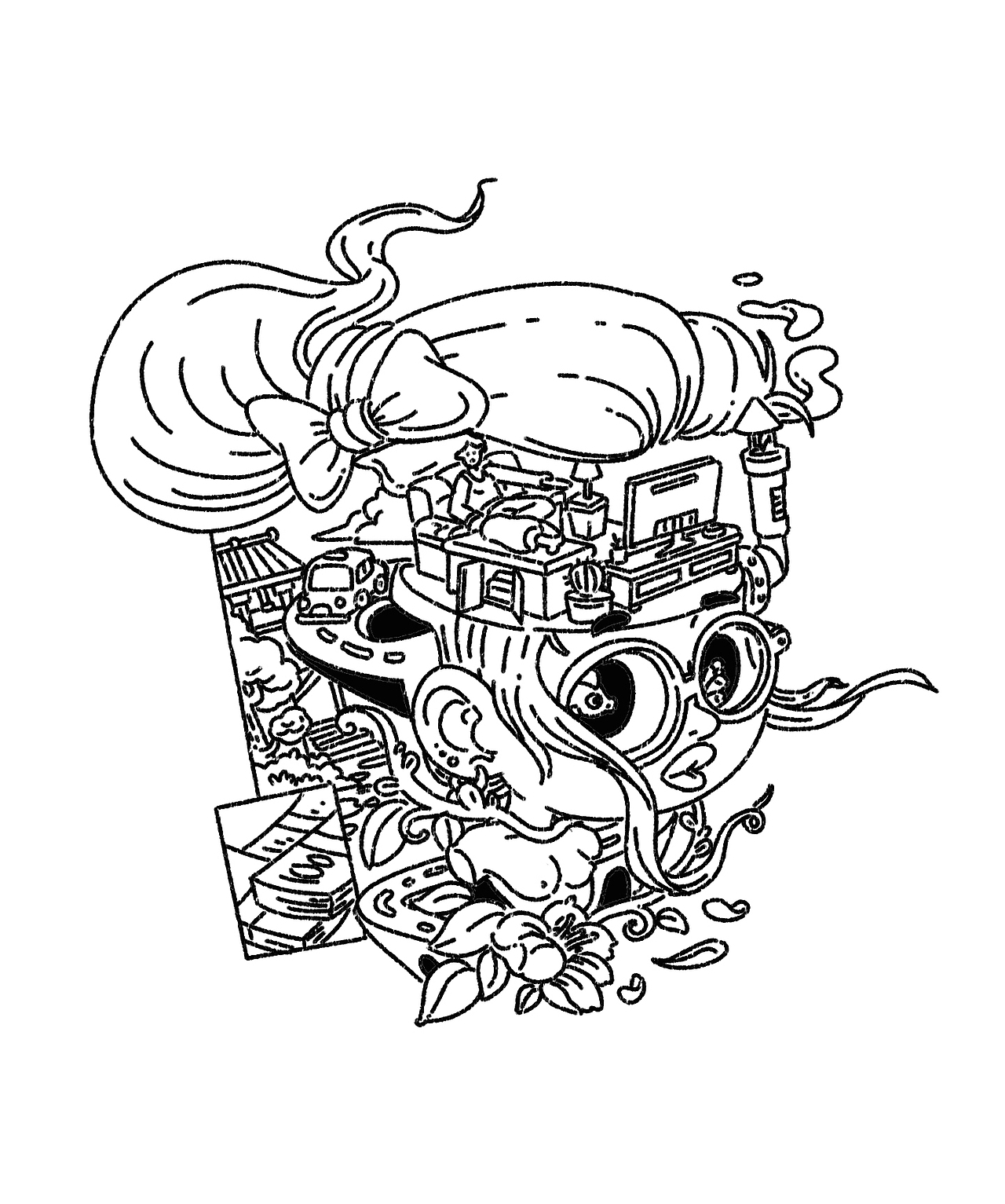 一些随笔创意（图ZMjkyOTU2NzEy） - 商业插画 - 站酷设计师弈大师原创素材 - 站酷ZCOOL