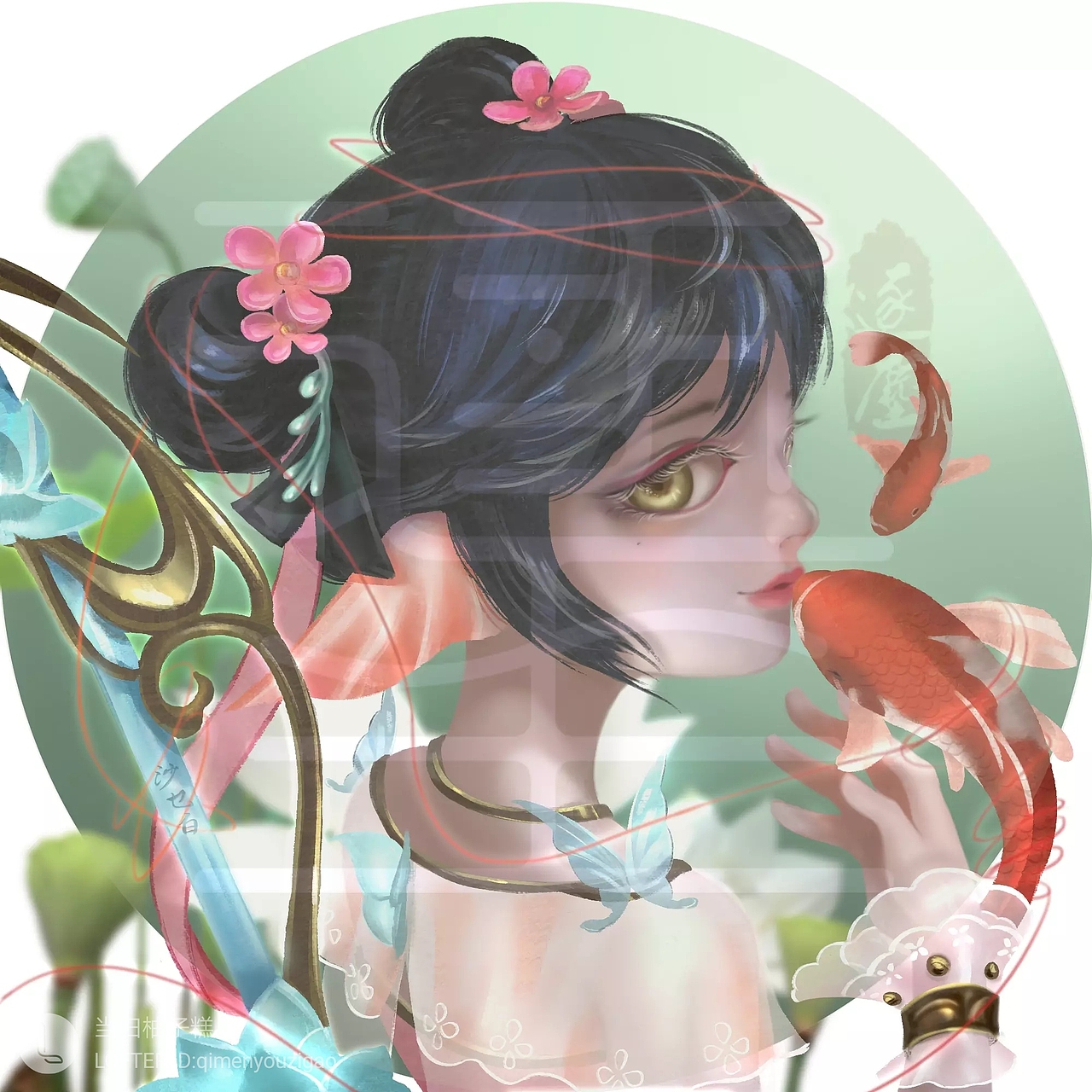 剑三头像（图ZMTQ2MjEzMDA4） - 艺术插画 - 站酷设计师当归柚子糕原创素材 - 站酷ZCOOL