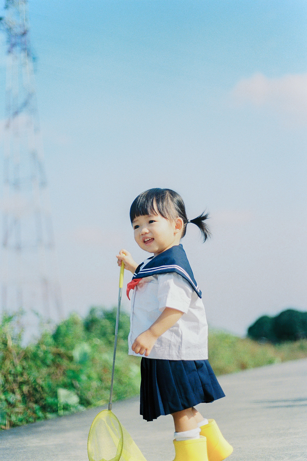 媽媽，我們抓蝴蝶去（圖ZMjQ1MzM2NzA0） - 人像攝影 - 站酷設(shè)計(jì)師川楓鈴木原創(chuàng)素材 - 站酷ZCOOL