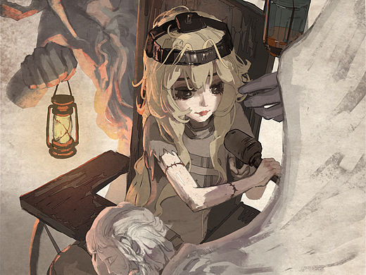 第五人格雕刻家插画创作