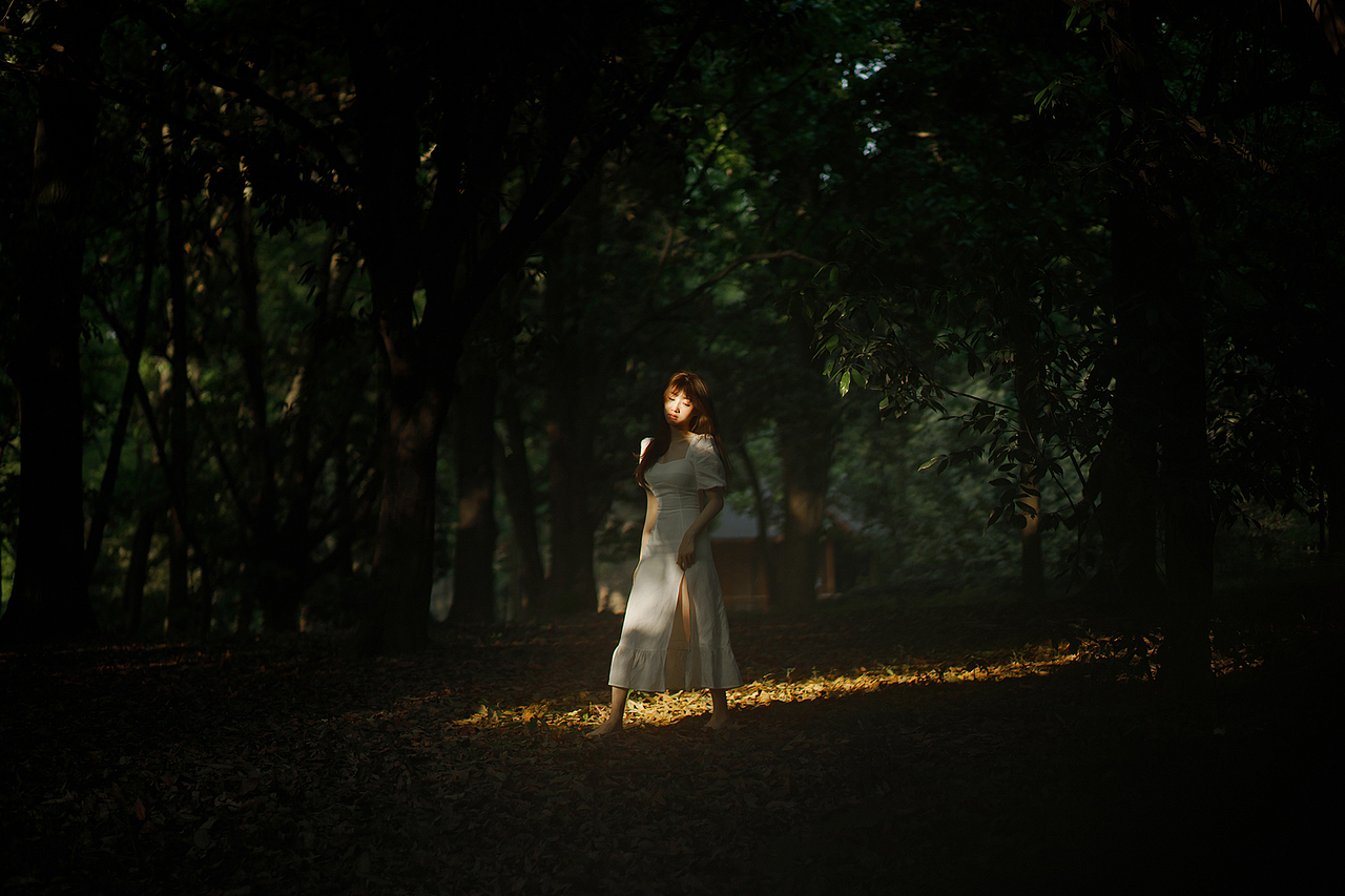 写真「少女的心事」