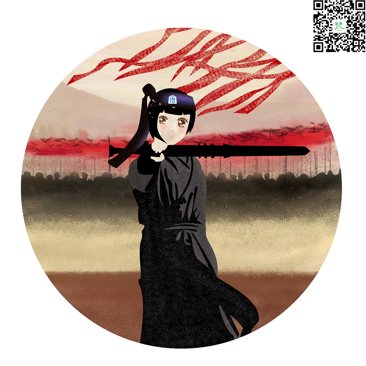 武侠风唯美插画（图ZNzQ1ODM1MTI=） - 创作习作 - 站酷设计师另类设计原创素材 - 站酷ZCOOL