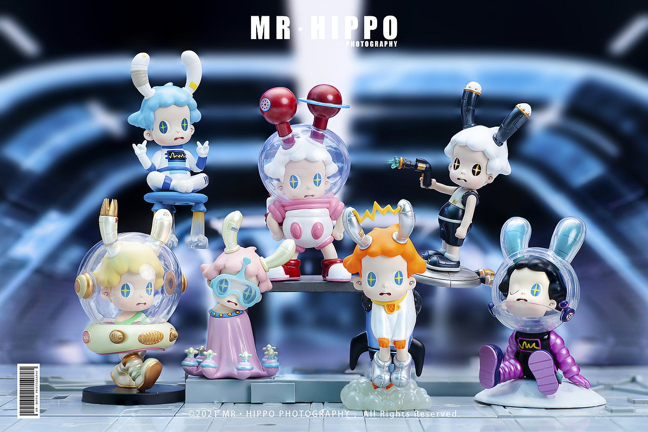 盲盒拍摄-MINISO名创优品Moses宇宙大冒险