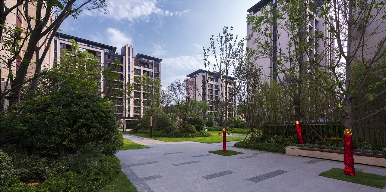 河南登封建业嵩岳府景观