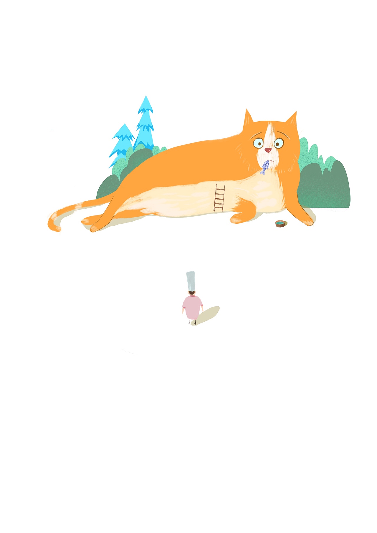 插画猫（图ZMTg2ODg3MTAw） - 书籍/画册 - 站酷设计师曹一原创素材 - 站酷ZCOOL