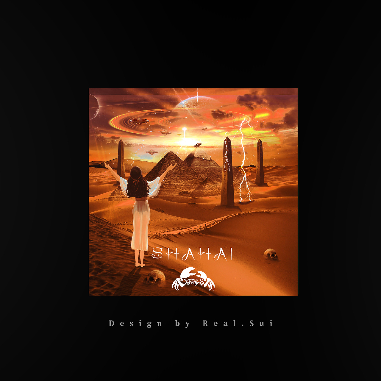 《SHAHAI》-Xerls 音乐封面设计
