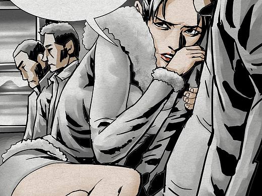 《春运赶尸列车》16话，漫画连载