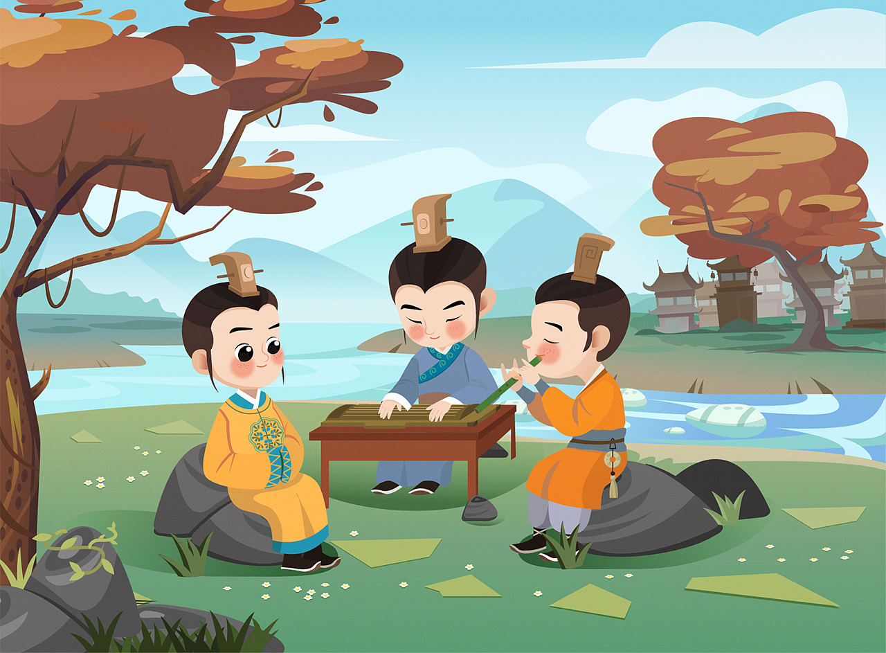 【80集全】让孩子在欢声笑语中学习中国历史，超好看历史动画片-奔跑的田小咖-默认收藏夹-哔哩哔哩视频