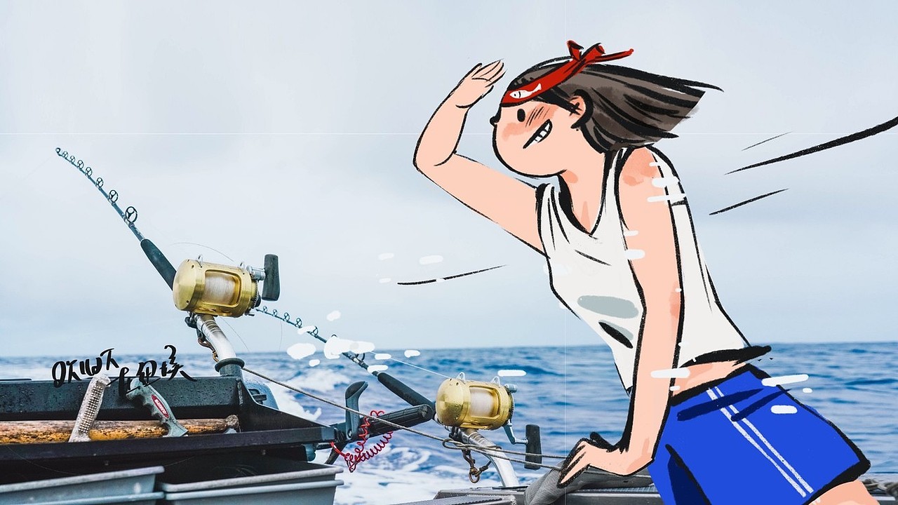 漫画纽埃去一个1200人的国家旅行