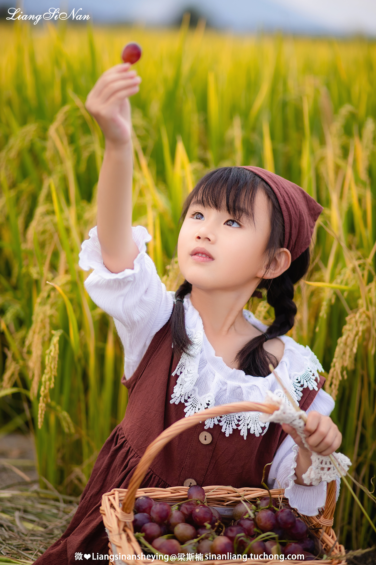 秋至稻香（图ZMjcyNzExMDky） - 人像摄影 - 站酷设计师梁斯楠原创素材 - 站酷ZCOOL