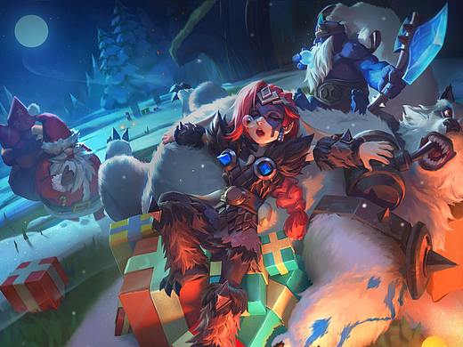 IGG CASTLE CLASH圣诞贺图