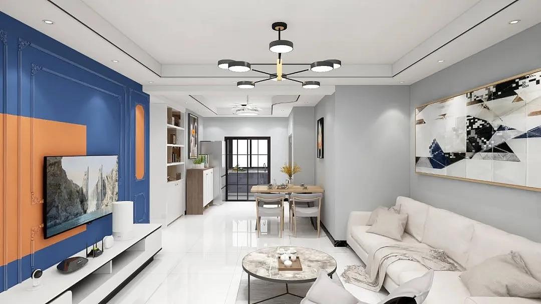 70m²2室清新简美,美到心坎的爷爷奶奶养老房