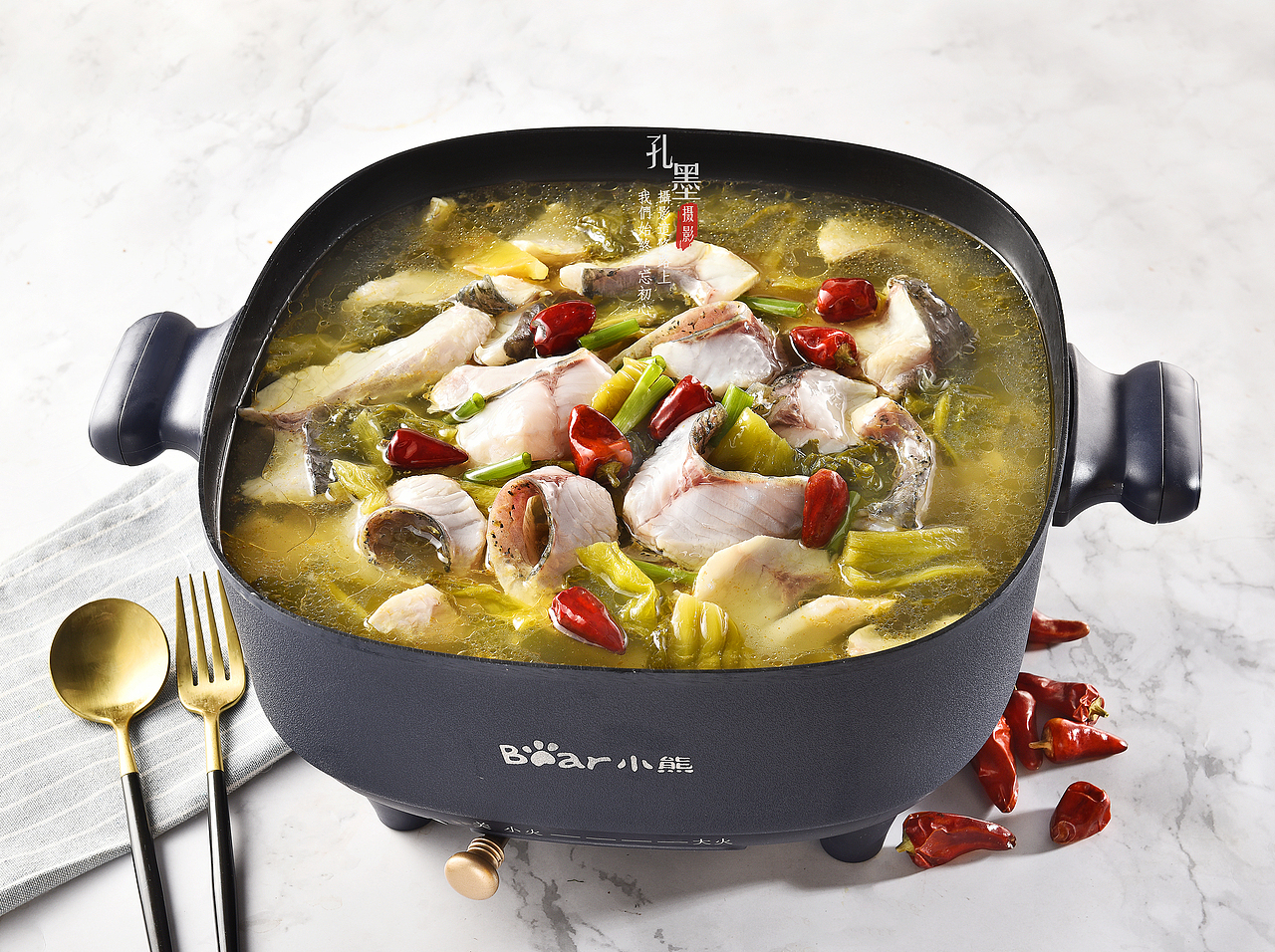 火锅底料产品拍摄