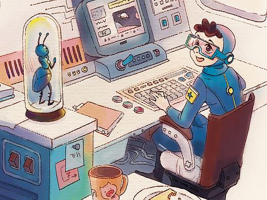 近期练习和商稿（个人主页-ZMjc2ODIyOTY=） - 儿童插画 - 站酷设计师桔酒原创素材 - 站酷ZCOOL