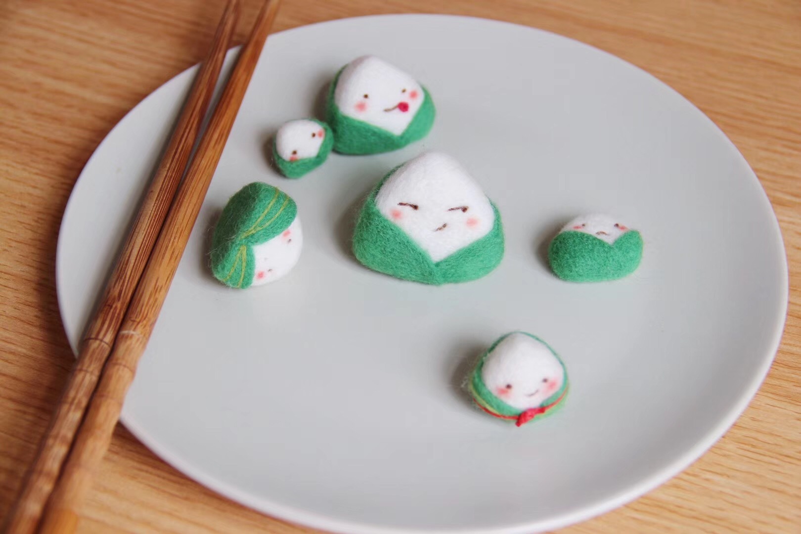 羊毛毡 | 不一样的粽子