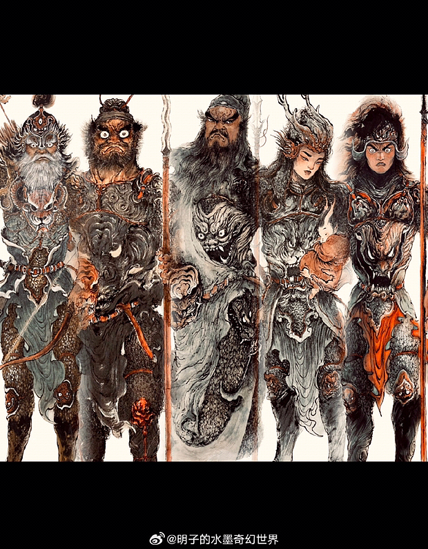 《五虎将》明子