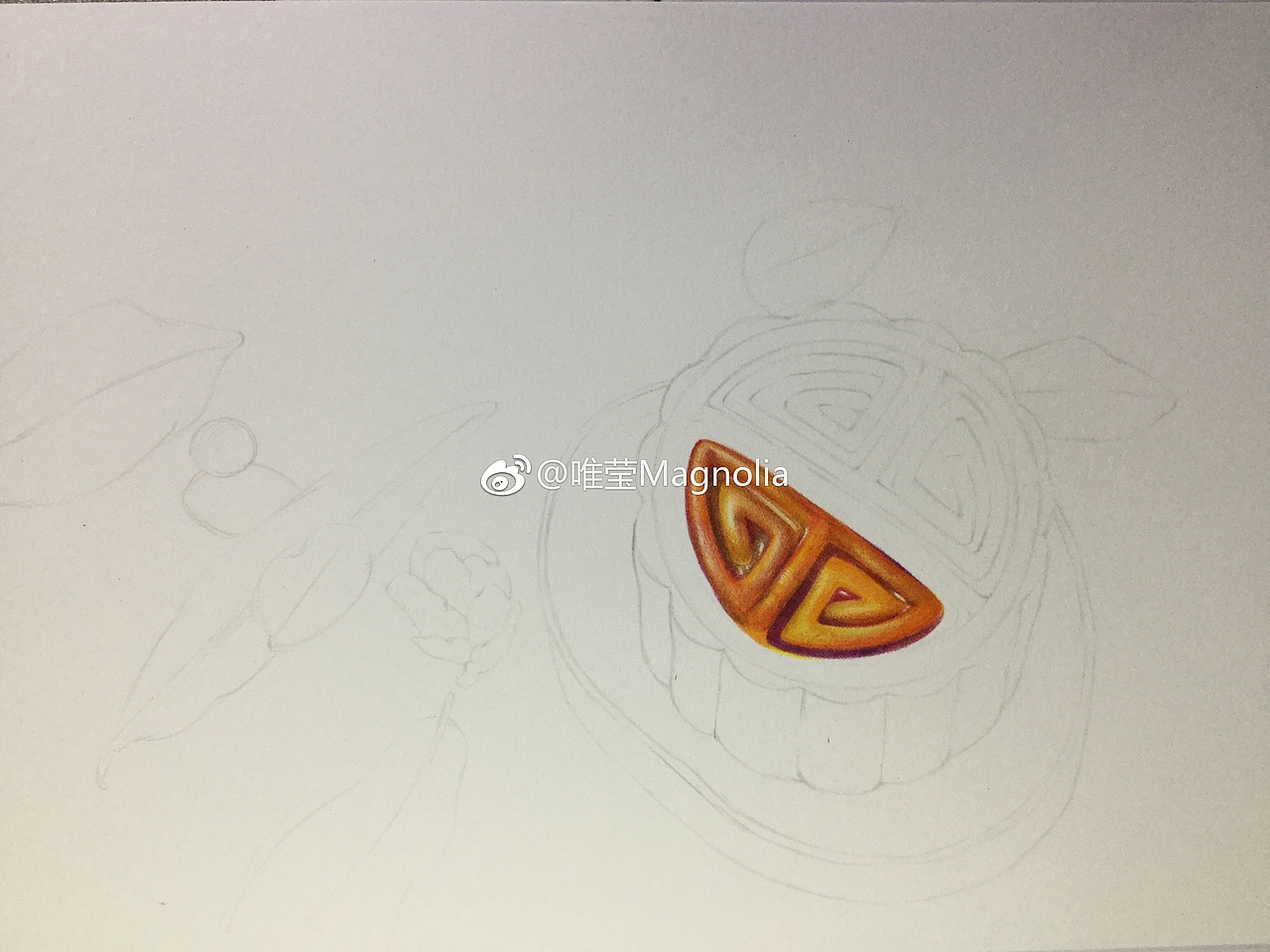 花好月圆（图ZMTI5NTgzMzky） - 绘画 - 站酷设计师唯莹原创素材 - 站酷ZCOOL