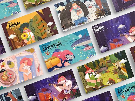 插畫作品| Y園糖插畫打卡21天（個人主頁-ZNDQ4NDc0OTY=） - 創(chuàng)作習(xí)作 - 站酷設(shè)計師木風(fēng)Mufi原創(chuàng)素材 - 站酷ZCOOL