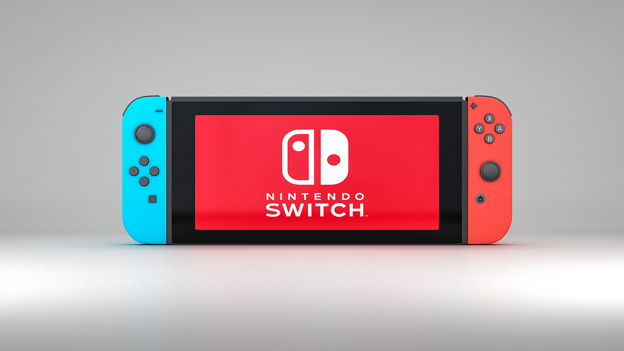 switch游戏机建模渲染|三维|产品|火的一生 - 原创作品 - 站酷 (zcool