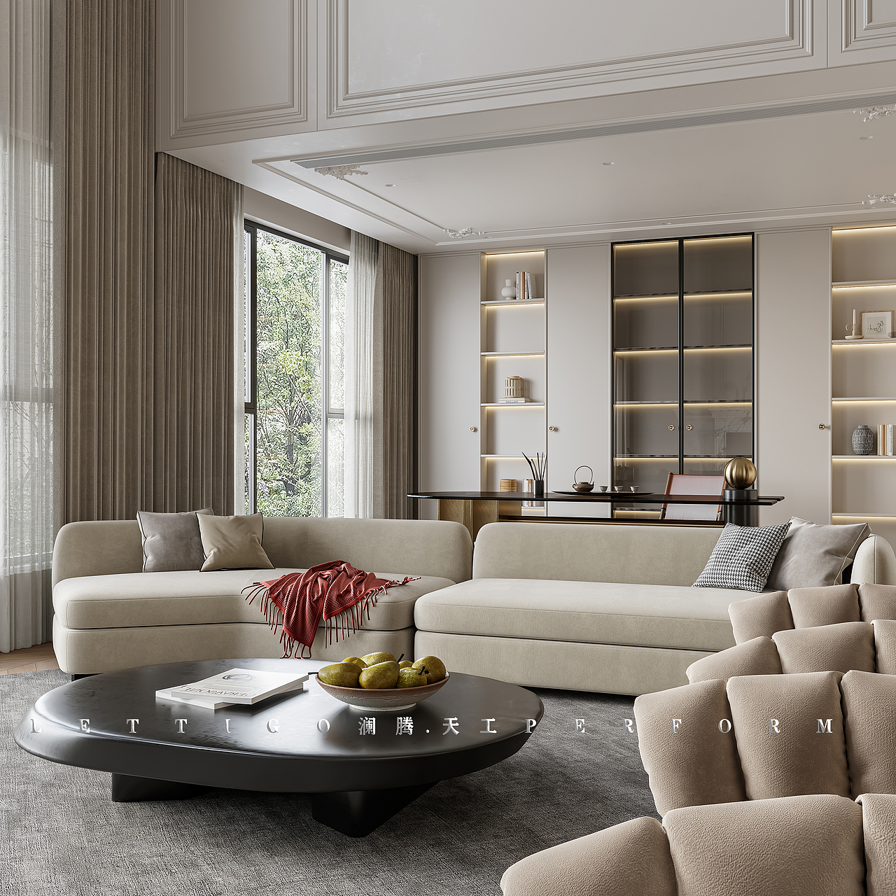 简法|现代|法式|挑空|别墅