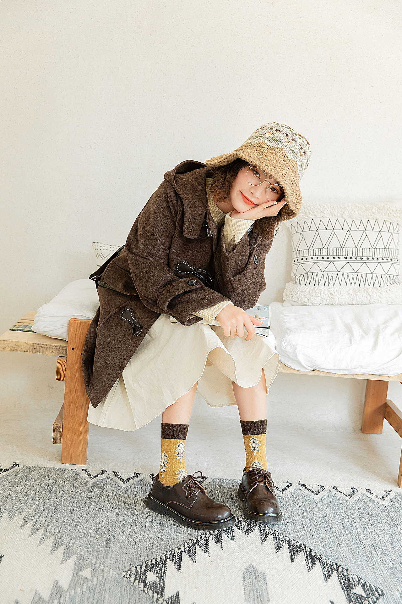 2019秋冬加厚羊毛袜女袜袜子日系