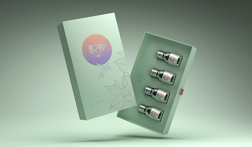 燕窝包装设计,即食燕窝包装设计,燕窝饮品包装-燕之初（图ZMTE3NDQ4NjYw） - 包装 - 站酷设计师深圳智圆行方设计原创素材 - 站酷ZCOOL