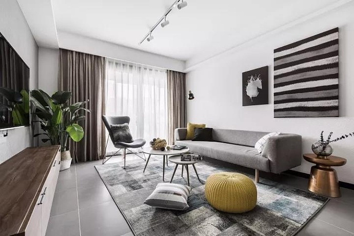 黑白色系北欧风