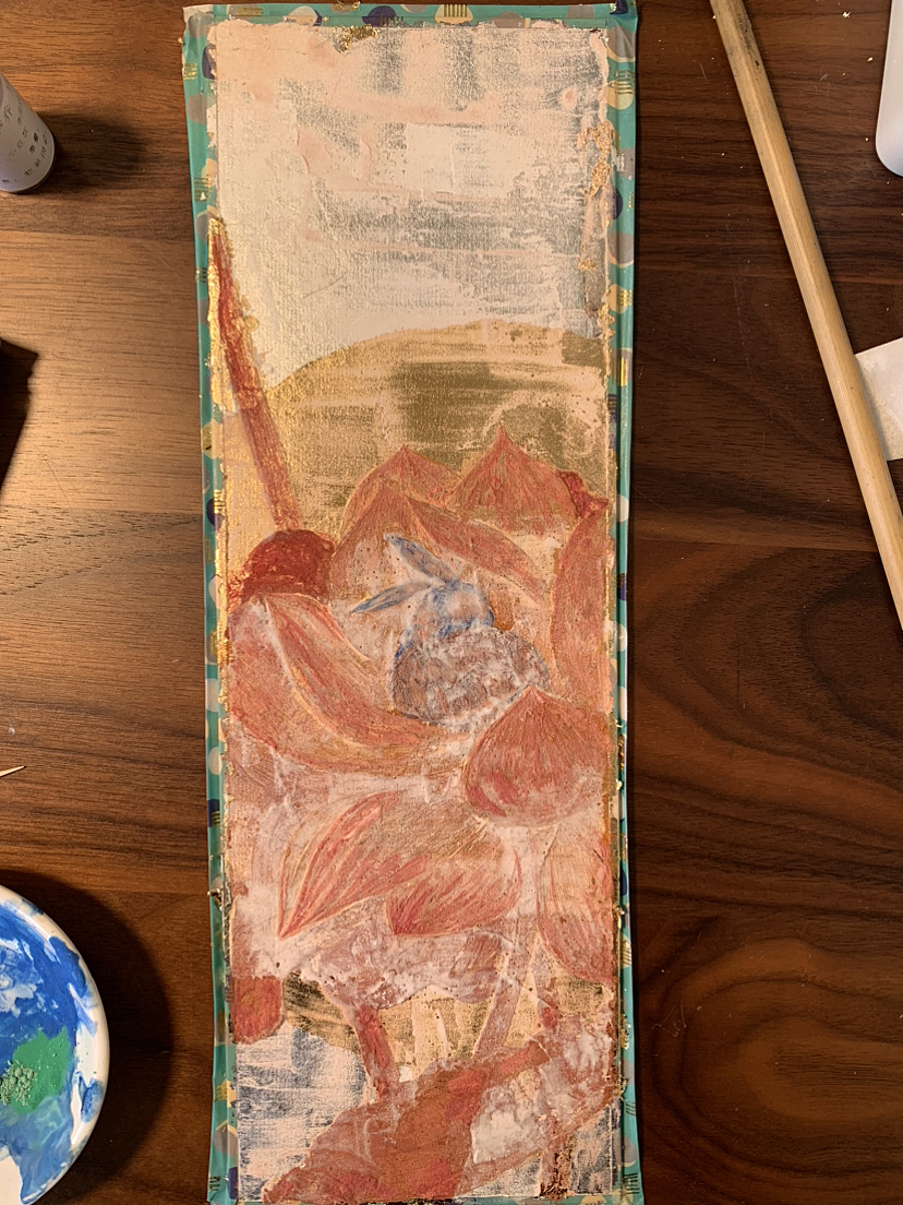 2023兔年第一幅画!