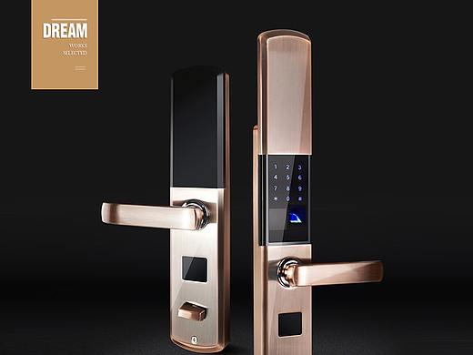 智能锁视觉详情页设计