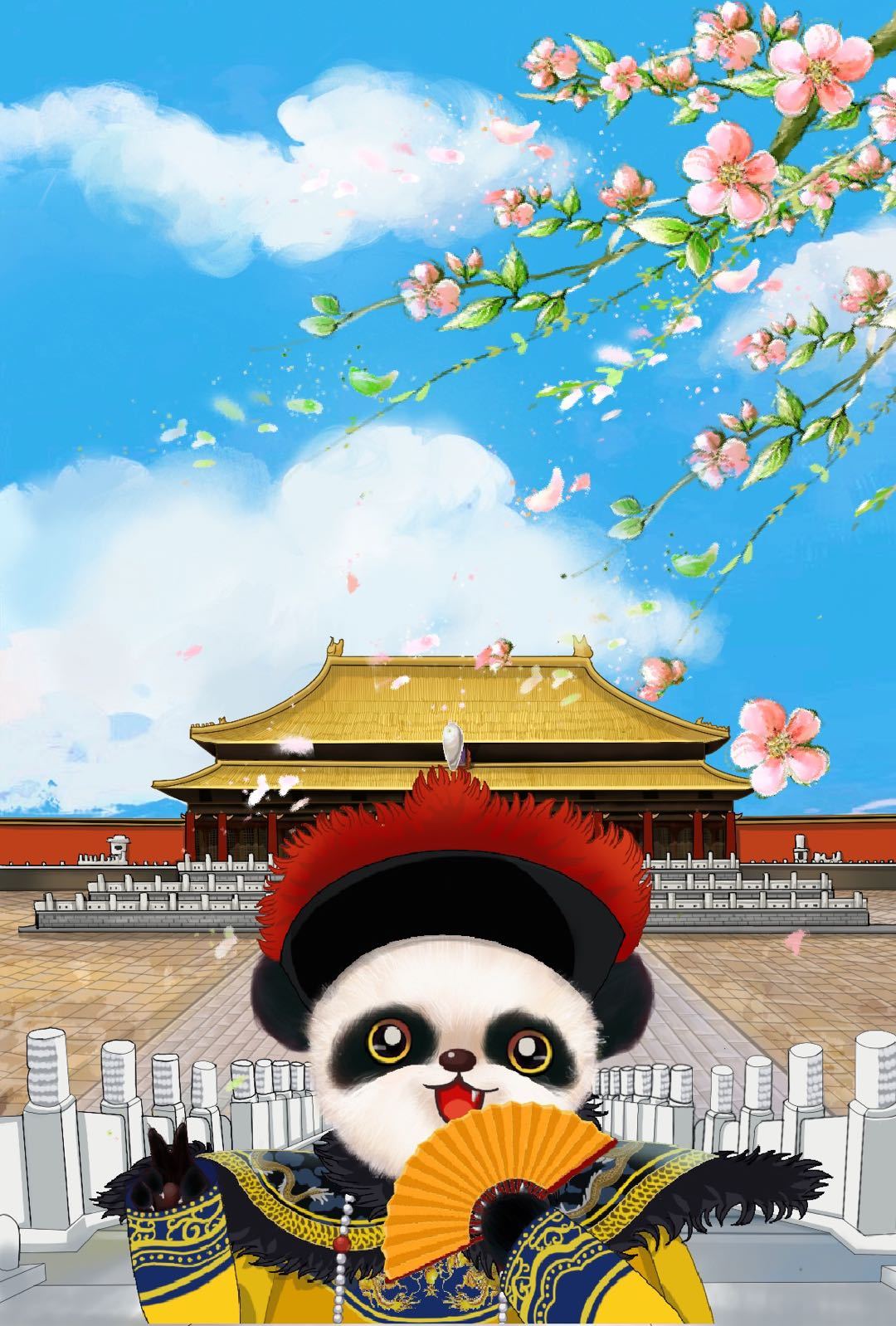 熊猫的旅行之故宫春色