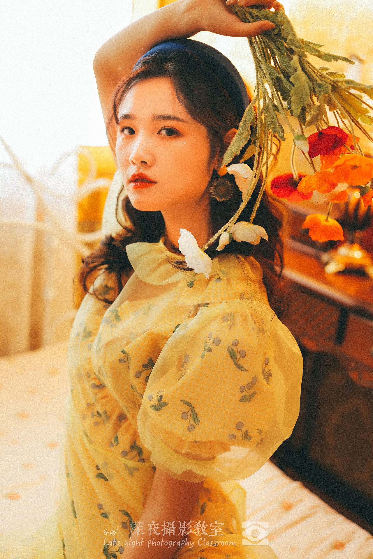 淡黄色的长裙（图ZMjQxOTMxMzQw） - 人像摄影 - 站酷设计师深夜谷雨原创素材 - 站酷ZCOOL