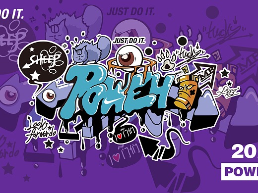 街头潮流涂鸦插画-新锐潮流插画941014白獅1年前pahoer街头涂鸦涂鸦风