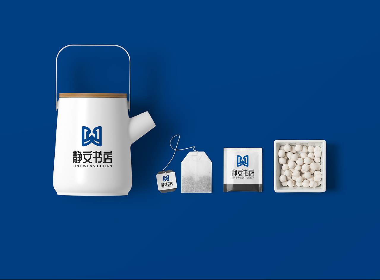 静文书店品牌视觉提案（图ZMjkzNDQ3MDMy） - Logo - 站酷设计师永恕原创素材 - 站酷ZCOOL