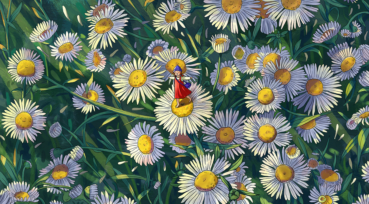 《小人儿》——飞蓬草