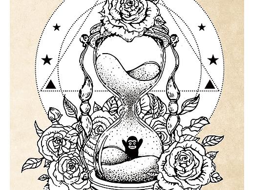《荏苒》系列插画设计