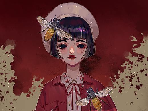 蜜蜂和少女